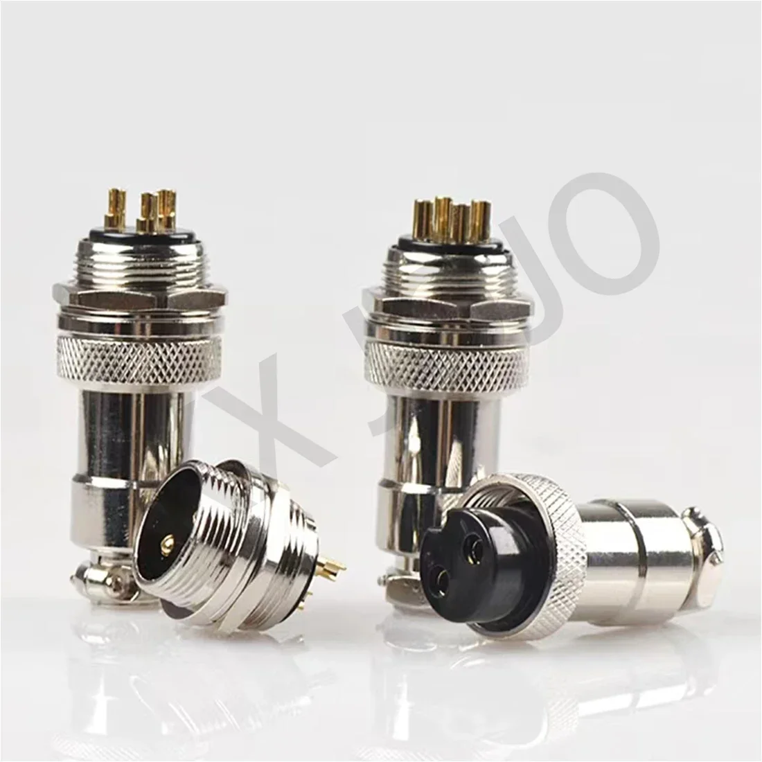 GX12/GX16 Nut Type Male & Female Electrical connector 2/3/4/5/6/7/8/9/10 Pin 12/16mm Aviation Socket Plug Wire Panel Connectors