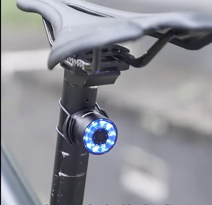 

Multicolour Bike Tail Light Bicycle Rear Light LED Rechargeable USB Waterproof Cycling Taillight Night Riding Warning Light