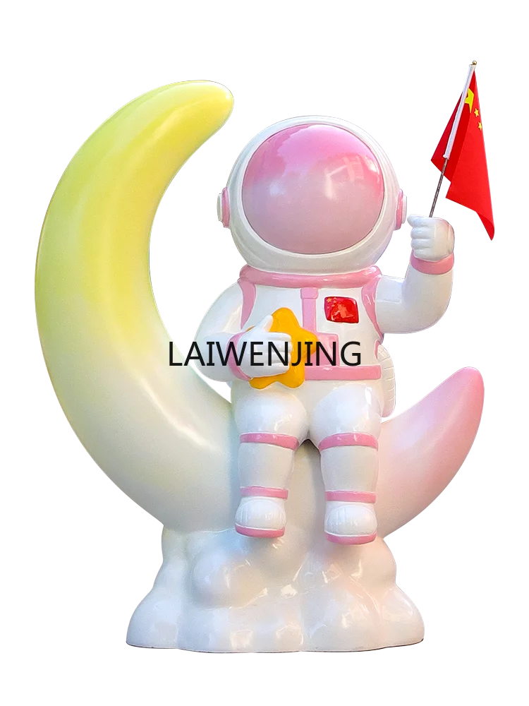 SGF outdoor fiberglass cartoon sculpture landscape decoration floor ornament