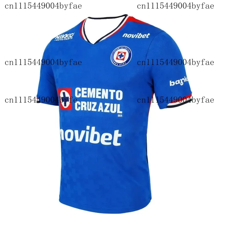 2026 New American Retro Sportswear Blue Cross Home Soccer Jersey Internet Celebrity Same Style Street Trendy Top Unisex