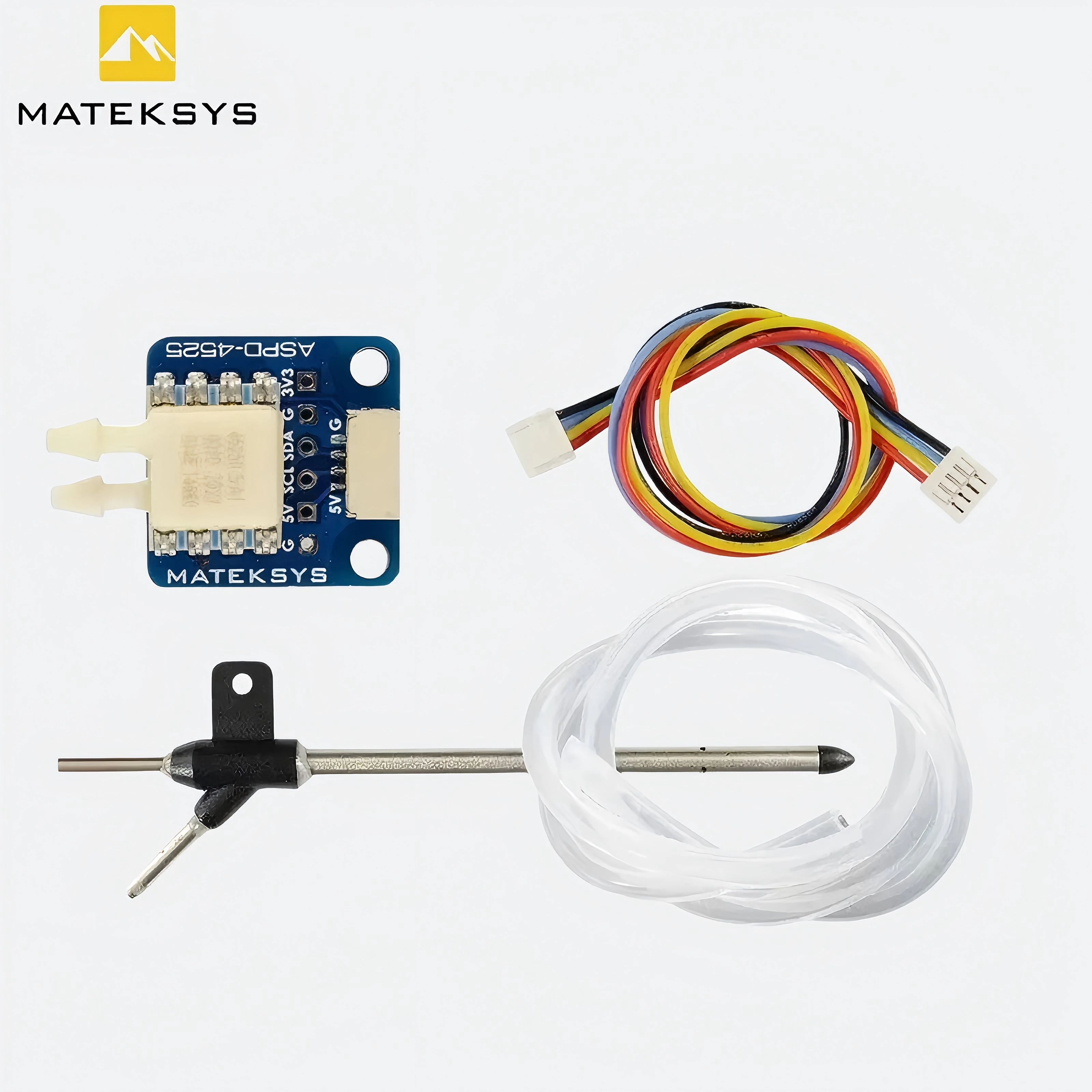 MATEK ASPD 4525 Digital Airspeed Sensor 4 6V DC for F405 WING F411 WING F722 WING Flight Controller RC FPV Racing Drone