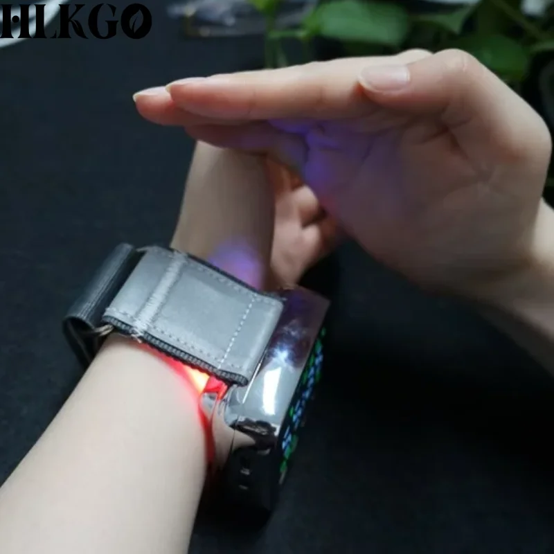 Laser Physiotherapy Watch for Ear 650nm 11-Hole LLLT Laser Watch Hypertension Diabetic Nose Rhinitis Ears Otitis Media Ear Canal