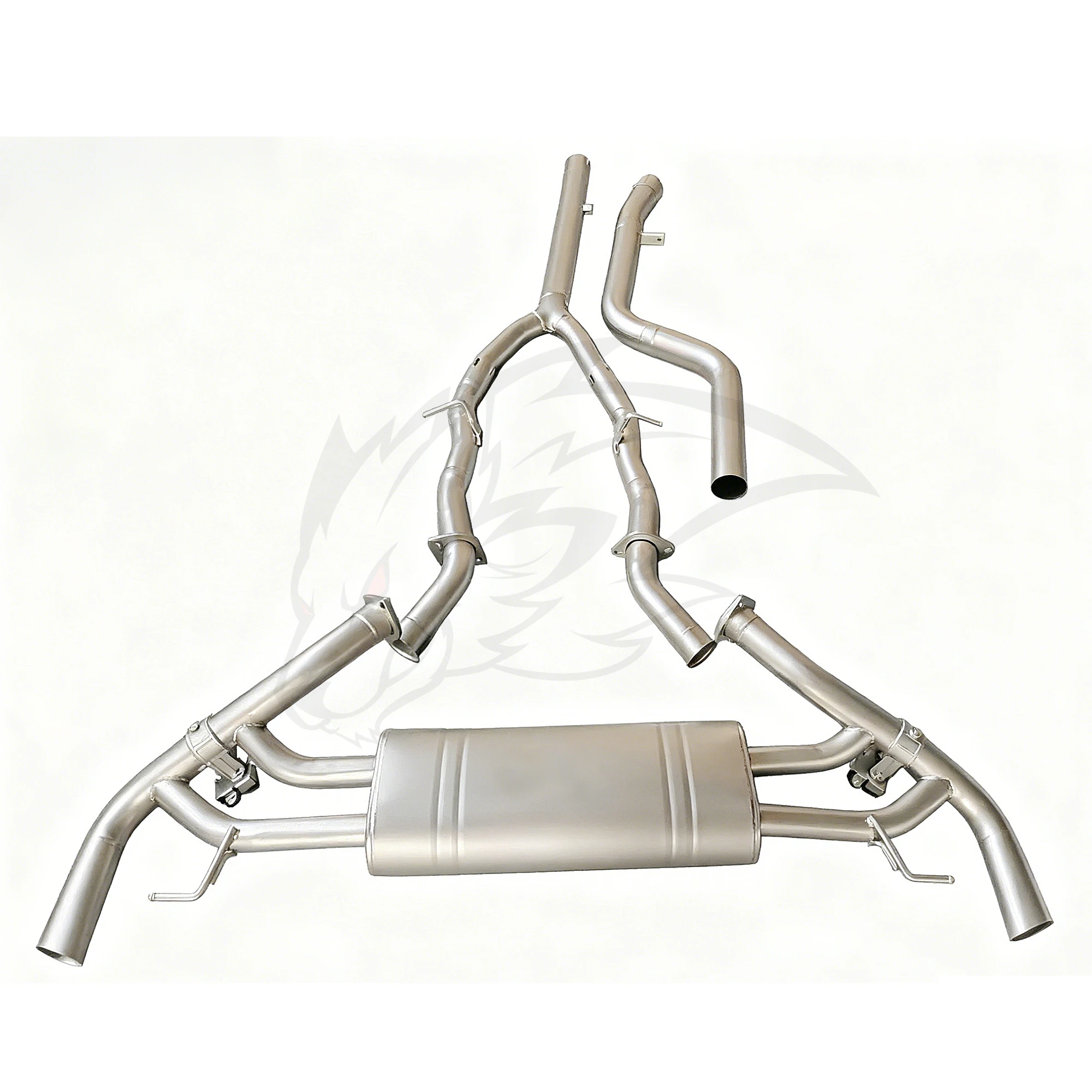 Escape deportivo WRAX Performance para BMW X5 G18 3.0T SS304 Catback con válvula Diseño Plug-and-Play para una fácil instalación