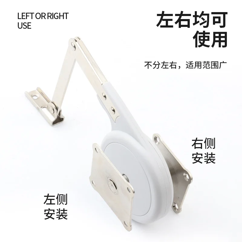 Tatami bed board support frame Iron dresser Silent gas pillar Flip door Hydraulic rod Wardrobe telescopic pillar