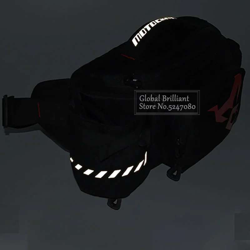 Waterproof Motorcycle Bag Multifunction Waist Bag Light-weight Men Motocross Riding Cycling Fashion Hiking Outdoor Shoulder Bag