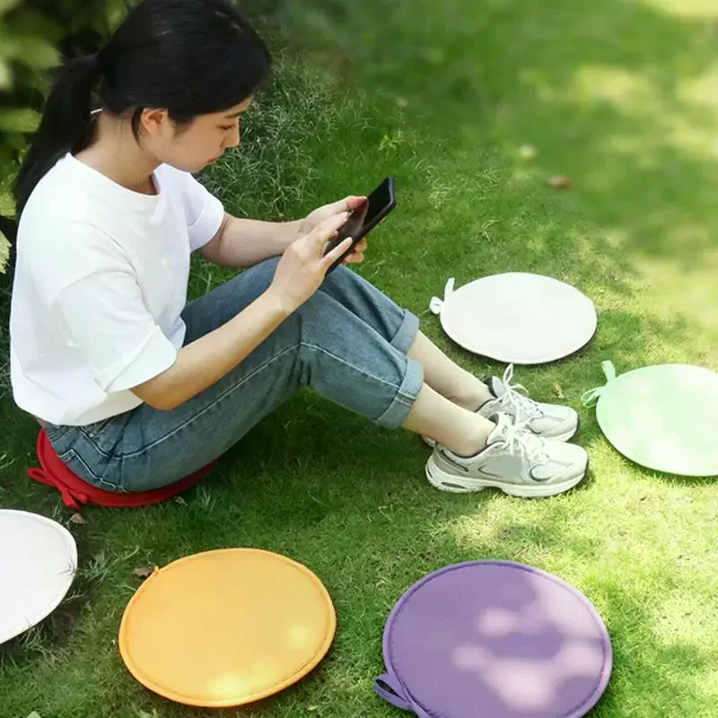 Seat Pads Chair Cushion Cover Round Multicolor Garden Patio Home Kitchen Office Chair Indoor Outdoor Dining 1PC