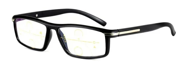 Clara Vida Square Frame Progressive Multifocal Reading Glasses Men Women Points Reader Near Far +1 +1.5 +2 +2.5 +3 +3.5