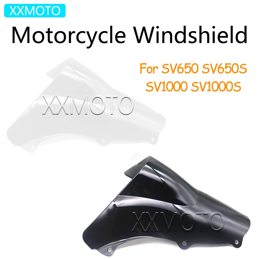 

For Suzuki SV650 SV650S SV1000 SV1000S SV 650 S 1000 1000S Motorcycle Front Windscreen Windproof Protector Deflector Windshield
