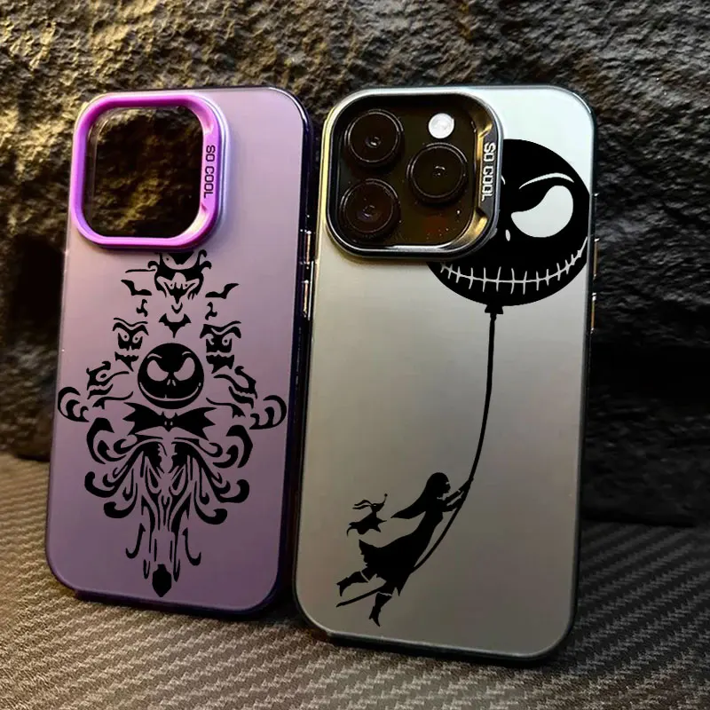 

The Nightmare Before Christmas Jack Skellington Phone Case For iPhone 11 12 13 14 15 16 17 Pro Max 16e 17E 17 Air Plus 13 Cover