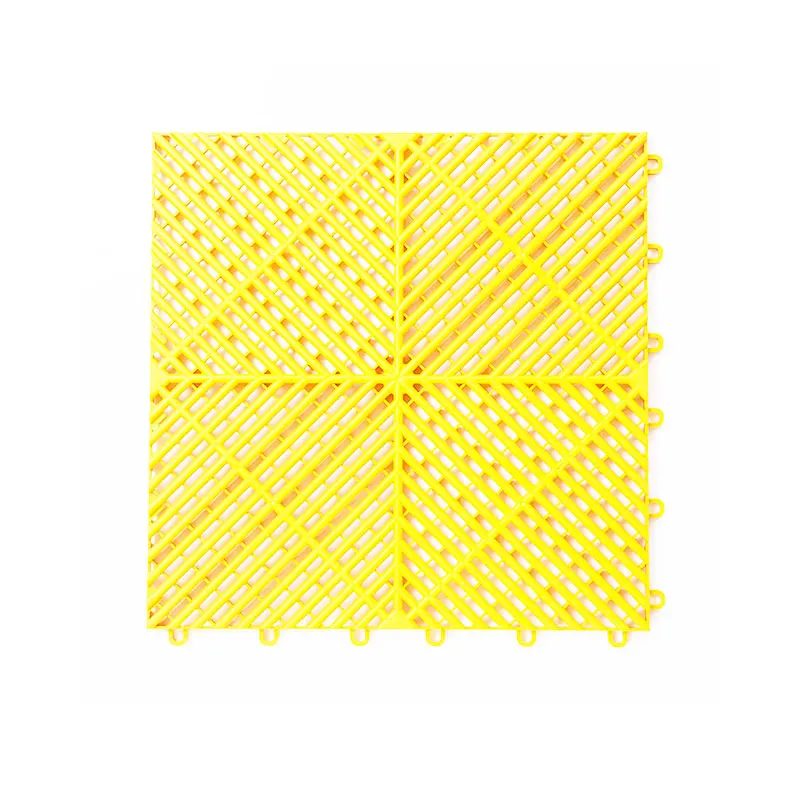Easy Install Rigid Modular 40x40 Tiles for Floor Modular Interlocking Tiles Strength Car Garage Floor Tiles