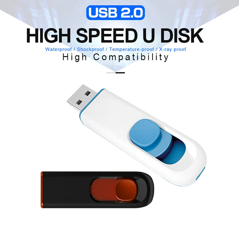 2.0 محرك فلاش USB 8 جيجابايت 128 جيجابايت 64 جيجابايت محرك القلم 32 جيجابايت ذاكرة عصا محركات القلم 16 جيجابايت U القرص USB2.0 محرك