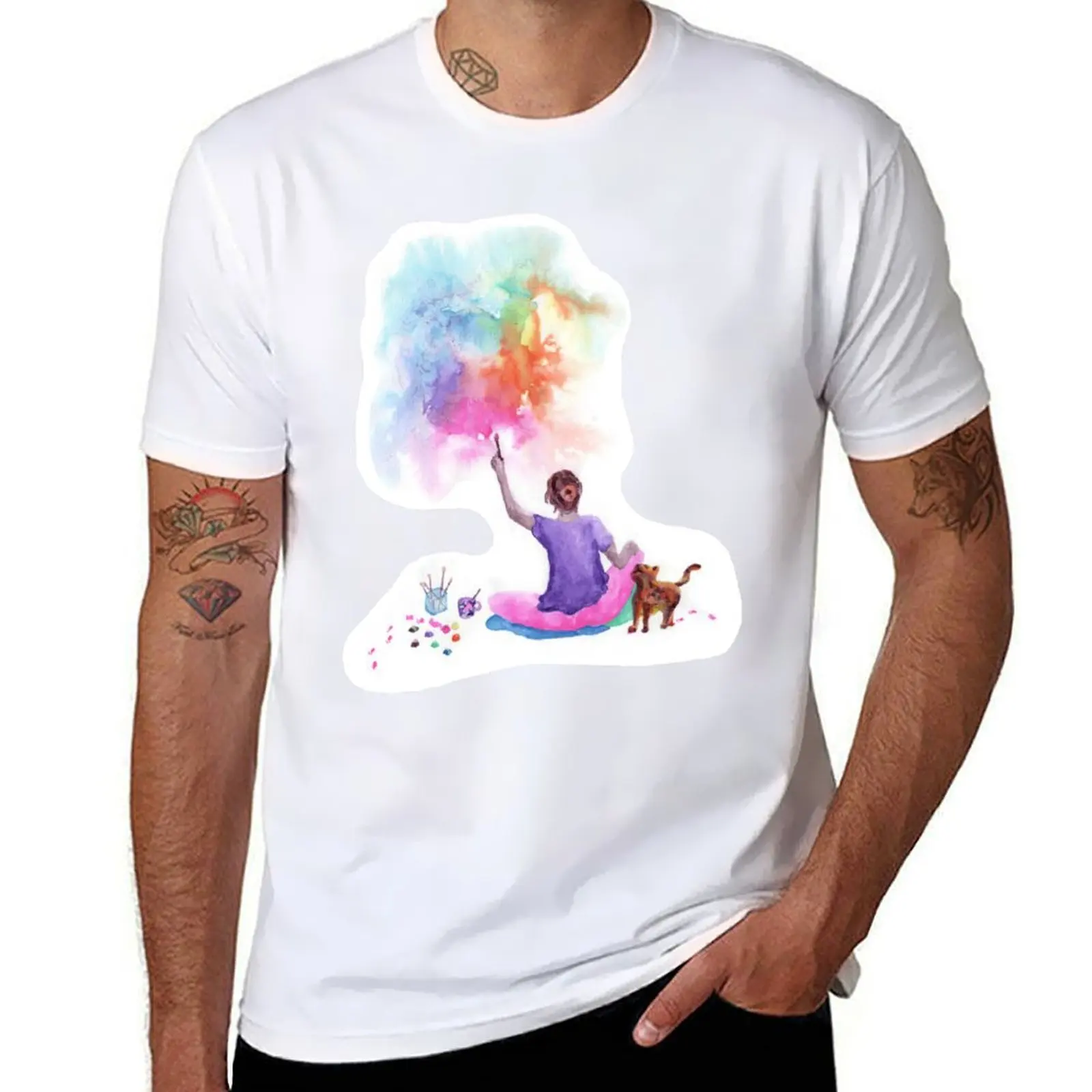 

I AM an artist T-Shirt t shirt for man cotton t shirt man T-Shirt