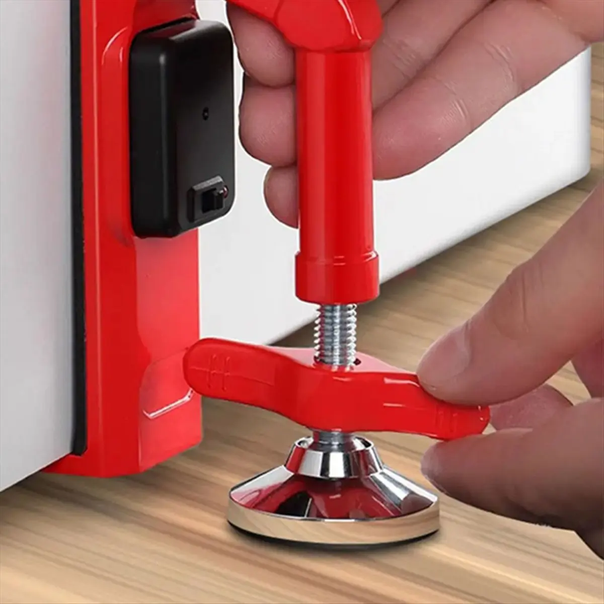 ~Upgraded 2026-Portable Alarm Door Stopper Portable Door Lock Travel Anti Theft Door Blocker Door Stoppers Security Alarm Wedge