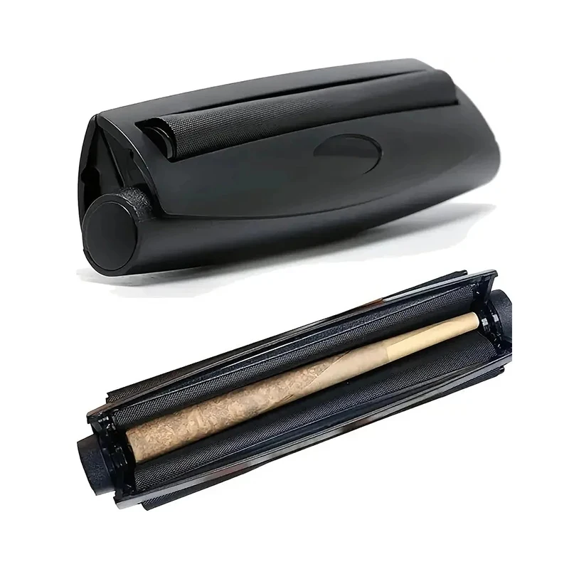 Portable Manual Cigarette Rolling Machine Quick Tobacco Maker Equipment Plastic Winder Raw Grass Herb Filler Smoking Accessories