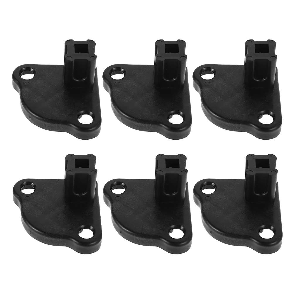 

6pcs Tent Pedestal Awning Base Mounting Brackets Replacement Plastic Bottom Canopy Accessories Bracket Support Camping Outdoor