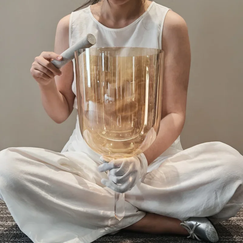 Cosmic Crystal Chant-handle Holy Grail, Chant-handle Sound Therapy Bowl, Sound Healing, Healing, Meditation