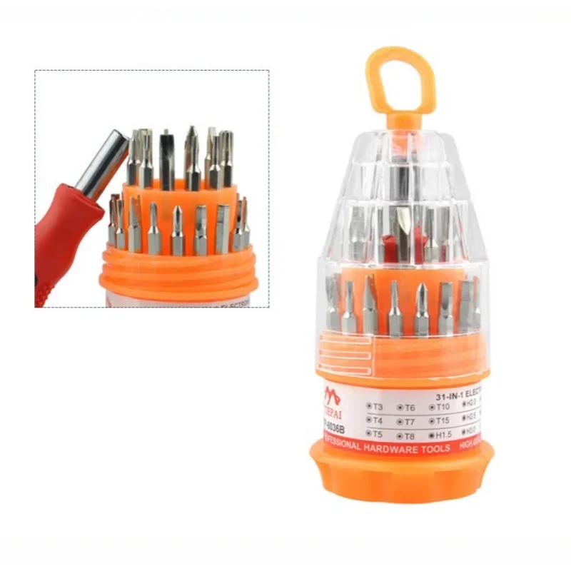 Screwdriver Kit Bit Set 31 In 1 Portable Screwdriver Multitool Set Case For PC For Phones For Tablets Repair Tool Set Hand Tools