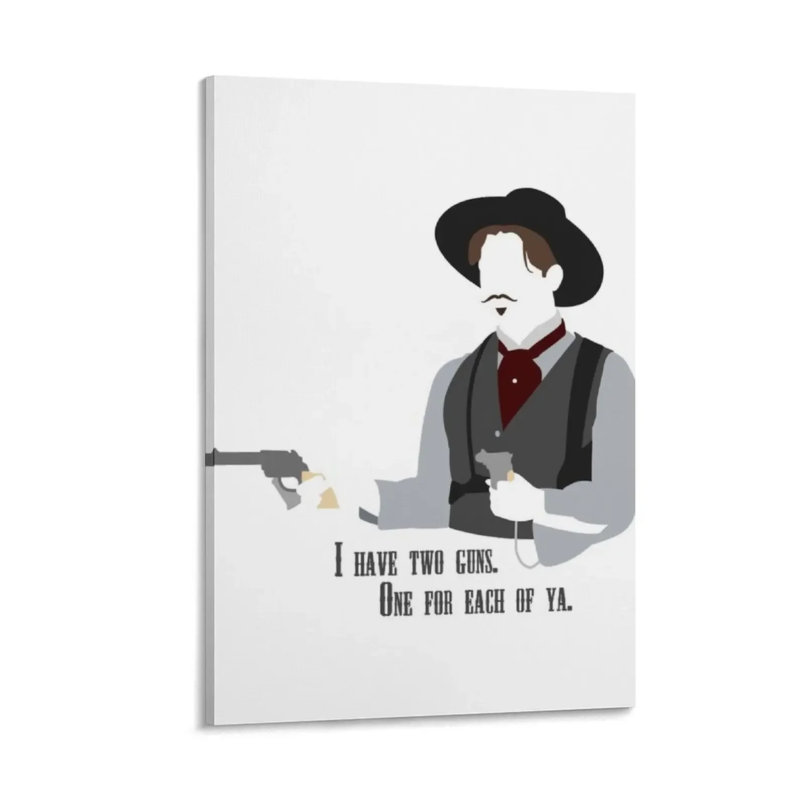 

Tombstone: Two Guns Canvas Painting poster mural canvas wall art Decoration wall