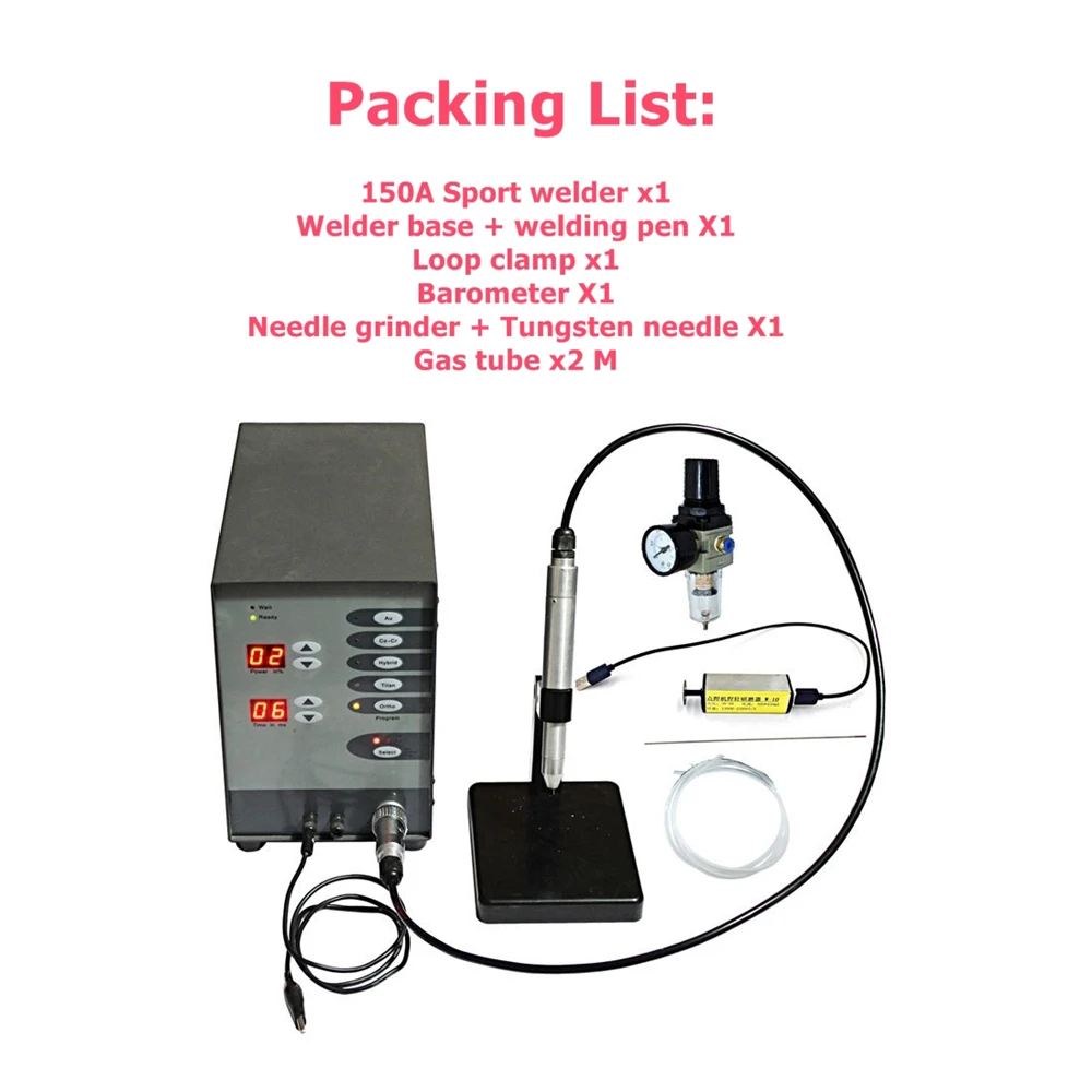 LY150A Big Power 100W Pulse Argon Arc Spot Welder Machine La ser Welding Stainless Steel Weld Station For Jewelry Metal Hardware