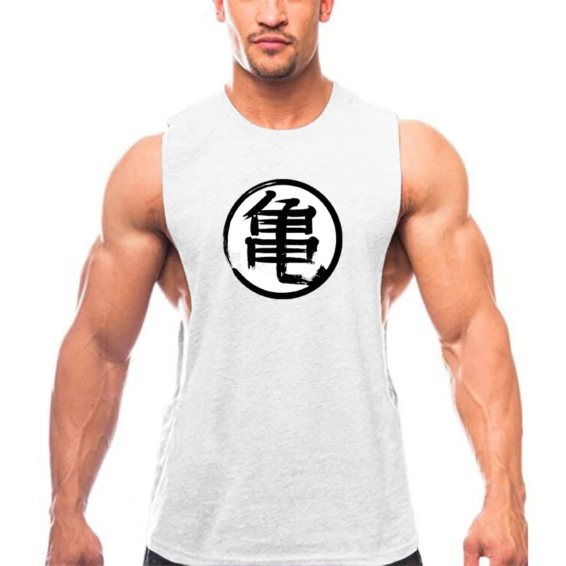 

Mens Bodybuilding Muscle Sleeveless T-Shirts Gym Fitness Training Vests Cotton Breathable Tank Tops Summer Workout Undershirt