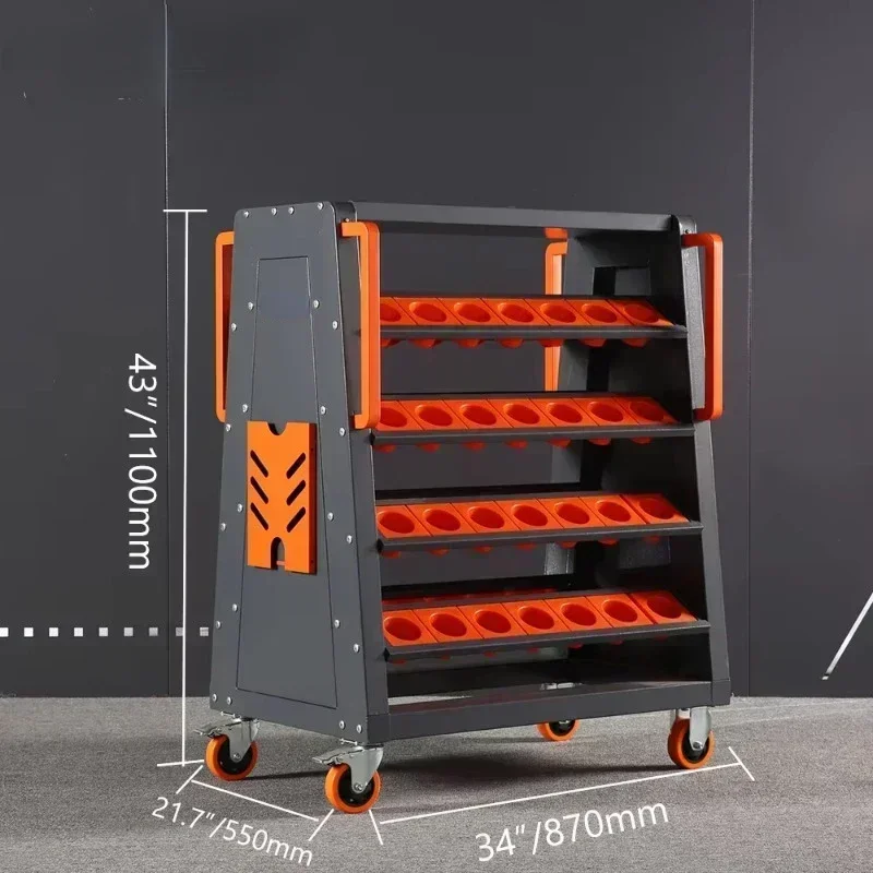 Hot sales Hsk63 Rack Custom Mobile Tool Arbor Storage Cabinets Trolley Cnc Tools Holder Keeper
