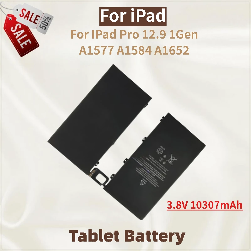 

Tablet Battery 3.8V 10307mAh for IPad Pro 12.9 1Gen A1577 A1584 A1652 Brand New High Quality