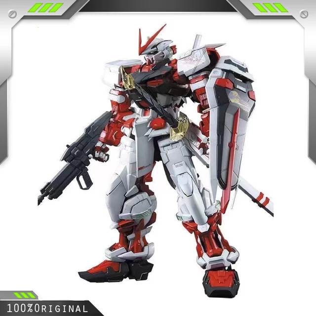 DABAN Anime PG 1/60 SEED ASTRAY Red Frame Change MBF-P02 With Headlights  Assembly Plastic Model Kit Action Toys Figures Gift