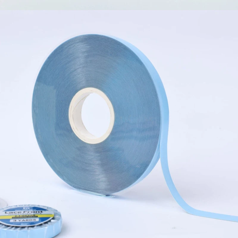 Wholesal36/12/3yards Hair System Tape Double Side Walker Tape Blue Lace Front Wig Tape For Toupee Sweatproof Ultra Hold Wig Tape