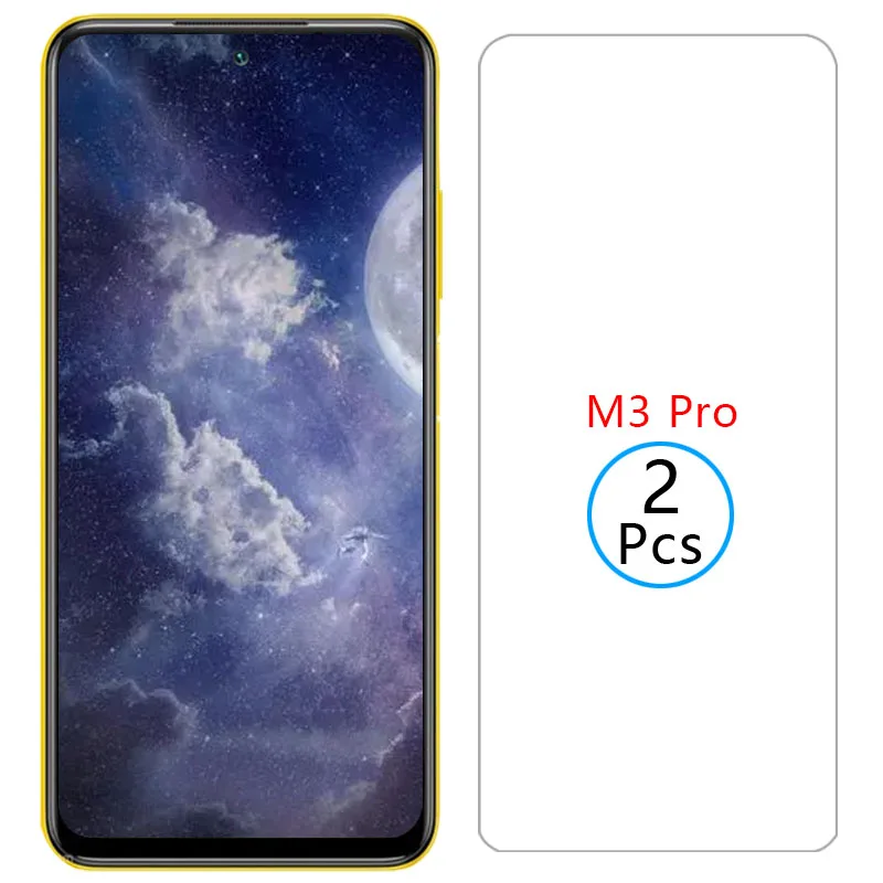 حافظة هاتف من الزجاج المقسى لهاتف شاومي بوكو m3 برو على pocom3 m 3 3m m3pro pocom3pro 4g 5g غطاء خلفي 360 poc pco procase 5 g pro5g