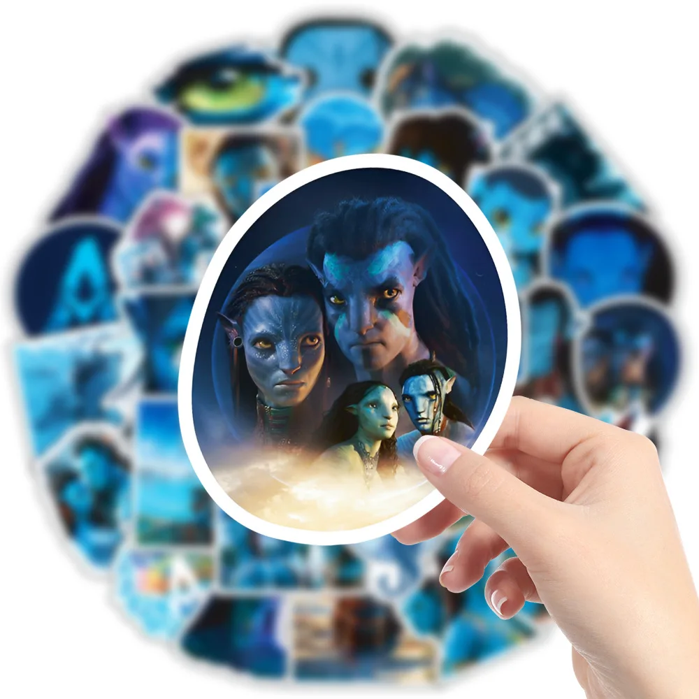 

50PCS Disney Movie Avatar 2 Cartoon Sticker DIY Guitar Laptop Water Cup Luggage Skateboard Graffiti Decals Fun for Kids Gifts