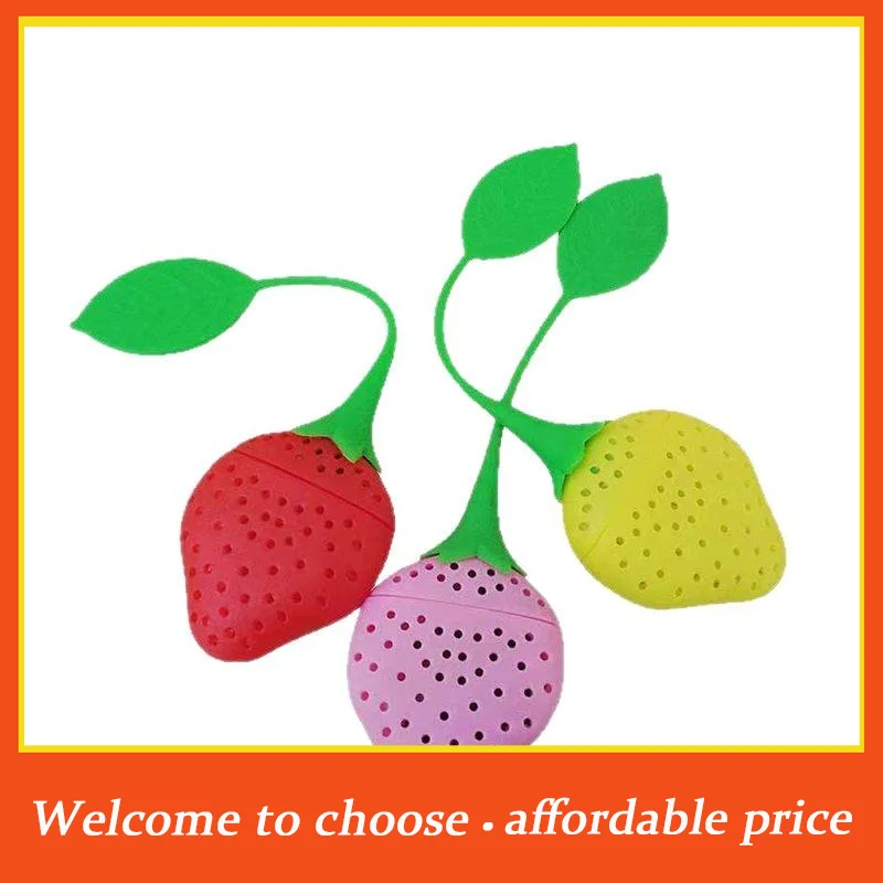 New Silicone Tea Infuser Teabag Kettle Loose Tea Leaf Strainer Ball Holder Herbal Spice Filter Teapot Gadgets Tea Brewing Device