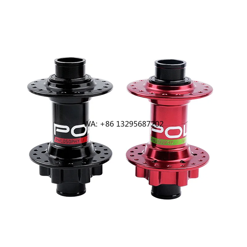 

POLSO MH001 Customizable 32H Mountain Bike Wheel Hubs Factory Price New Design Front Hub Disc Brake AL7075 20mm Aluminum Alloy
