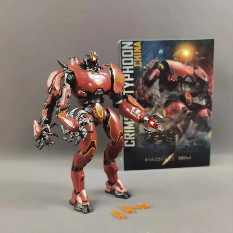 Figurka akcji Pacific Rim Mecha Model Crimson Typhoon Film Pacific Rim Figuras 18cm Kolekcja Ruchoma Figurka Model Prezent dla Dzieci