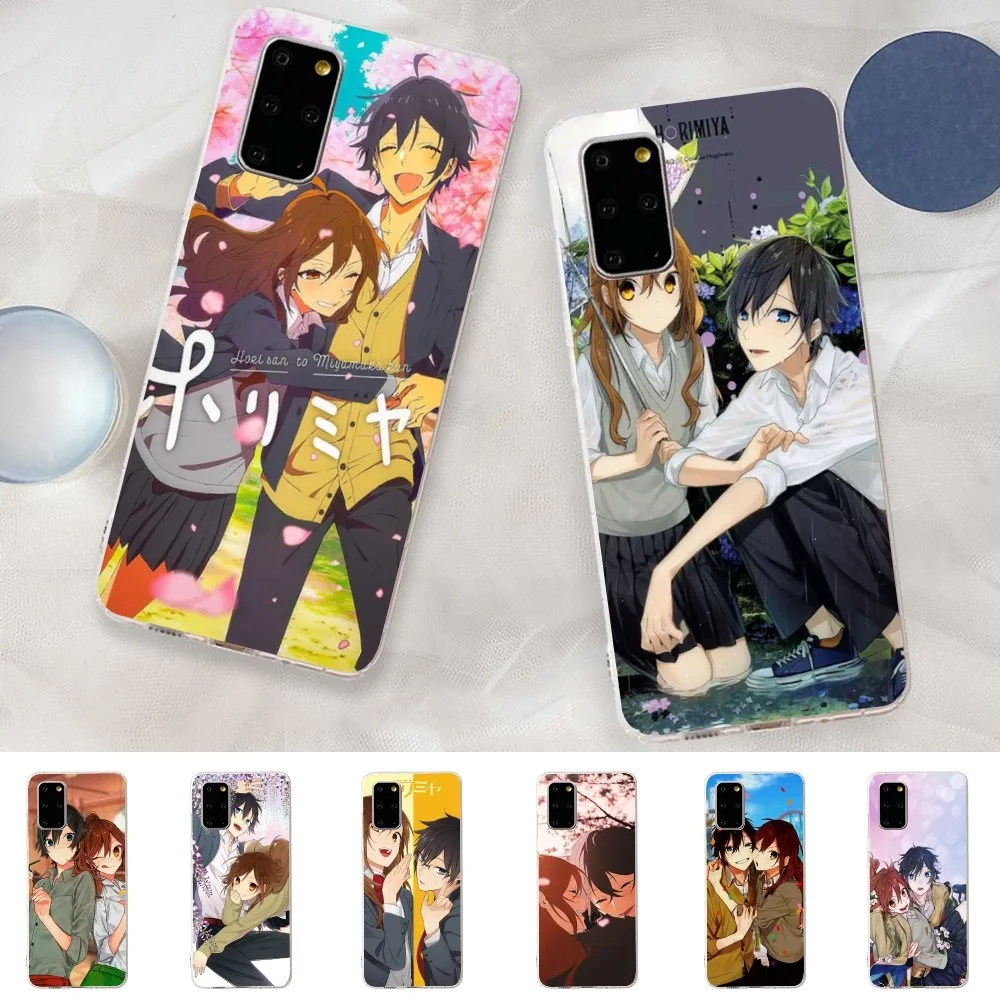 Anime Miyamura Izumi Horimiya Phone Case for Samsung S21 A10 for Redmi Note 7 9 for Huawei P30Pro Honor 8X 10i Cover