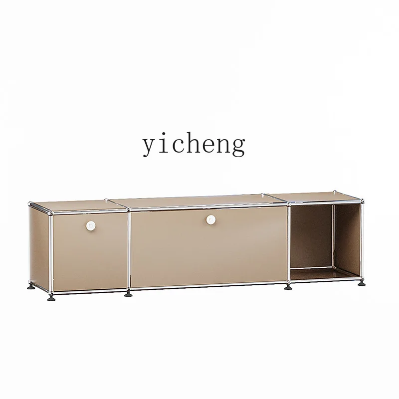 

Xl Mid-Ancient Us Module Cabinet Stainless Steel TV Cabinet Modern Minimalist Locker