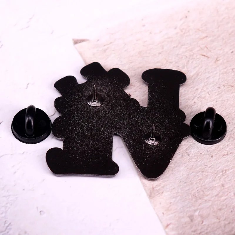 حساسية الفنون المينا دبابيس الأصالة التلبيب بروش معدني جمع الرجال النساء مجوهرات الأزياء اكسسوارات شارة الهدايا