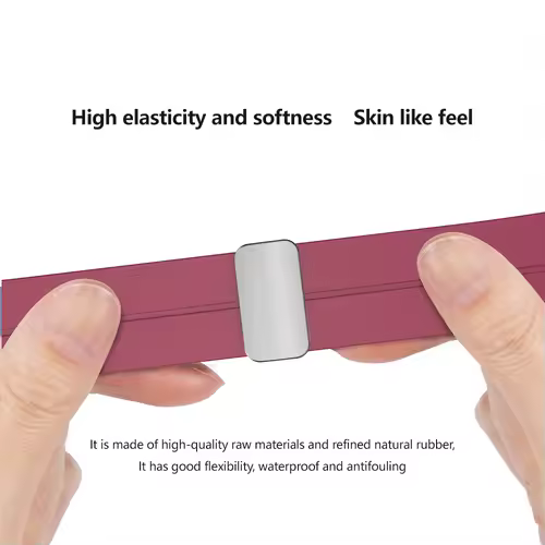 Magnetic Silicone Strap for Samsung Galaxy Watch 7 6 5 4 40mm 44mm 5Pro 45mm Band Bracelet for Galaxy Watch 6 4Classic 43mm 47mm - Image 4