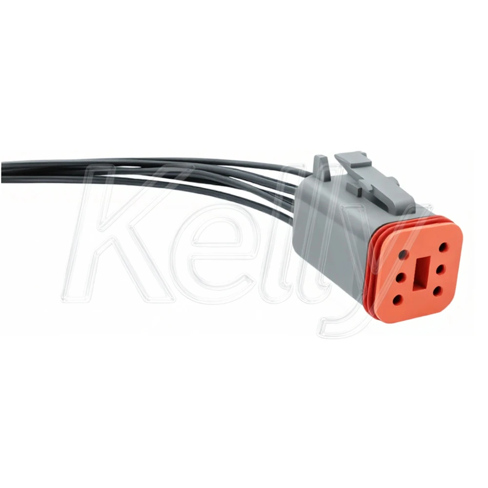 6P AC Montage Auto-Lauflicht-Kabelstecker Auto-Gaspedal Wasserdichte Buchse mit Anschlussklemme DT06-6S DT04-6P – Detail 6