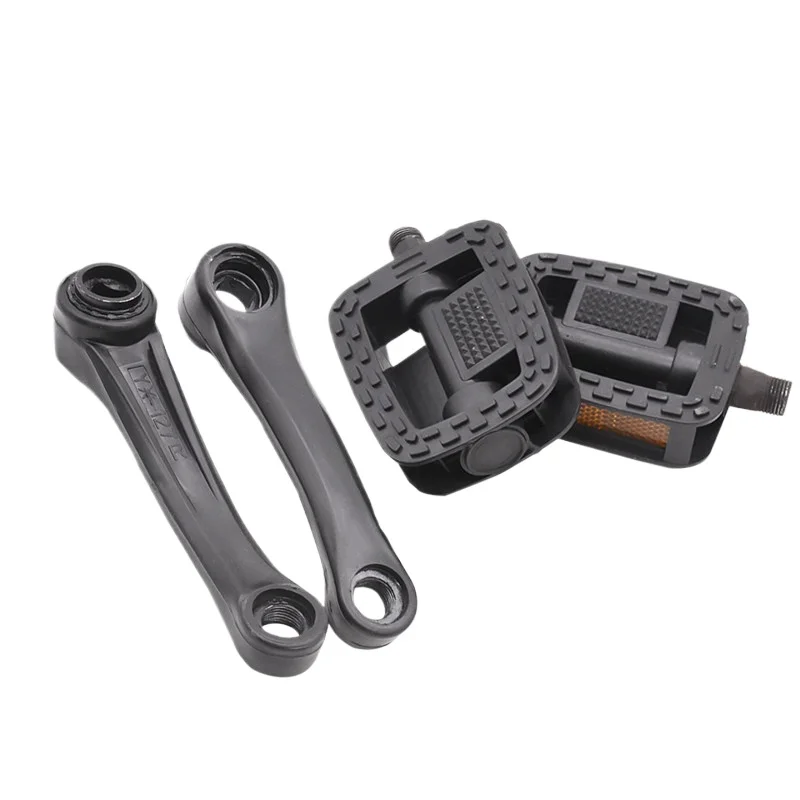 LMM simple crank bicycle pedal crank 127MM length crank pedal accessories