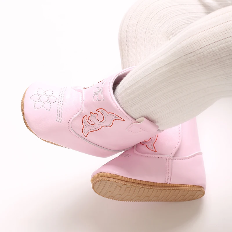 Baby Booties Vintage Tassel Anti-slip Sole Winter Warm Baby Girls Shoes Snow Booties First Walkers Infant Shoes