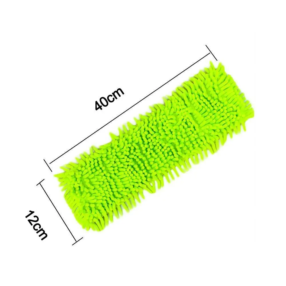 40*12cm Mop Replacement Head For Wash Floor Cleaning Cloth Microfiber Self Wring Pads Rags For Xiaomi Carbon Towel Accessories