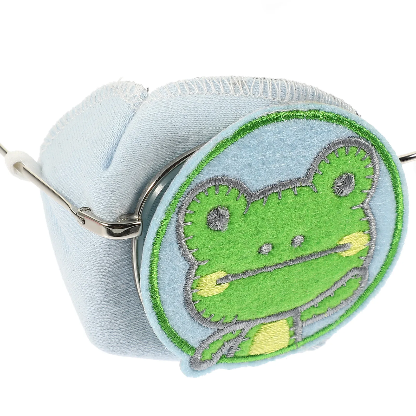 

Single Eye Patch for Glasses Kids Amblyopia Lazy Eye Cartoon Frog Breathable Cotton Protective 3D Non Flat Cover Strabismus