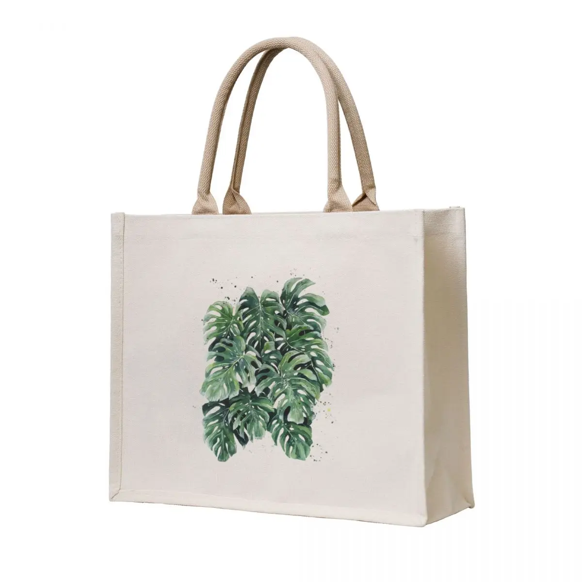 

Monstera Leaves 9 Tote Bag Women's bag tote bag men custom tote Canvas