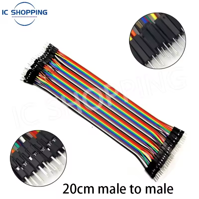 Jumper Wire 40PCS DuPont Line DuPont Cable Connection male to male+female to female and male to female for Arduino DIY KIT - Image 18