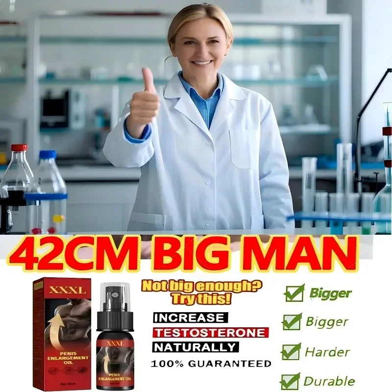 men fashion African Man Lasting Long 60 Minutes Penis Extender Enlargment Oil Sex Time Delay Spray For Male Anti 18+ For Men
