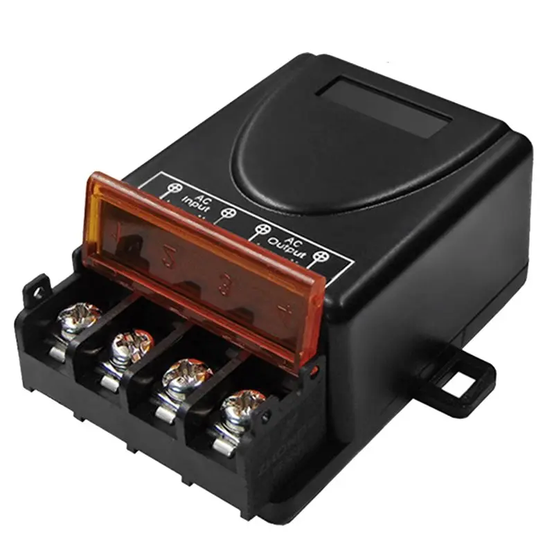 [HOT!A34R】 AC 220V 30A Wireless Remote Control Switch Relay Receiver+ Lock/Unlock Transmitter(433Mhz) 1 Channel
