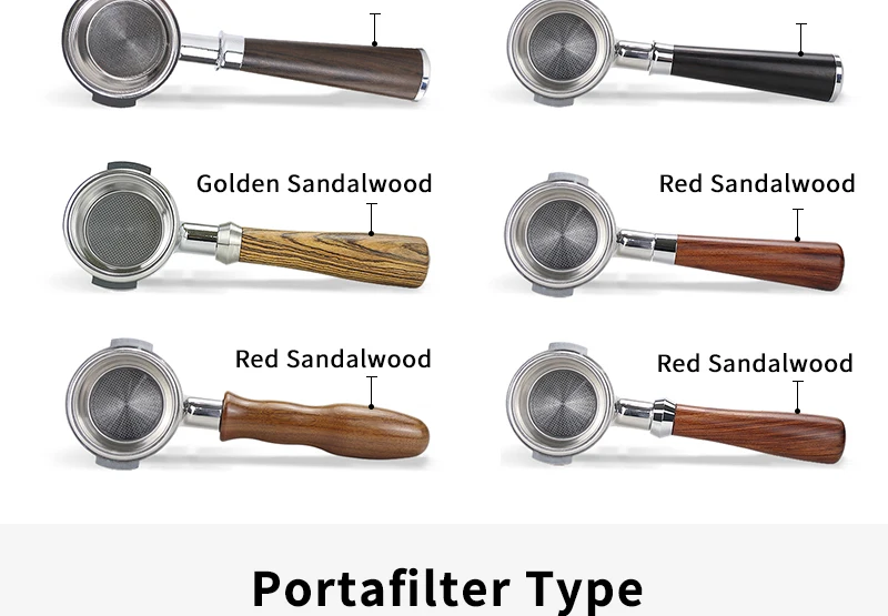 58mm Kaffee bodenloser Sieb träger für Expobar E61 Kaffee maschine Ersatz Filter korb Barista Zubehör Kaffee werkzeuge – Detail 7