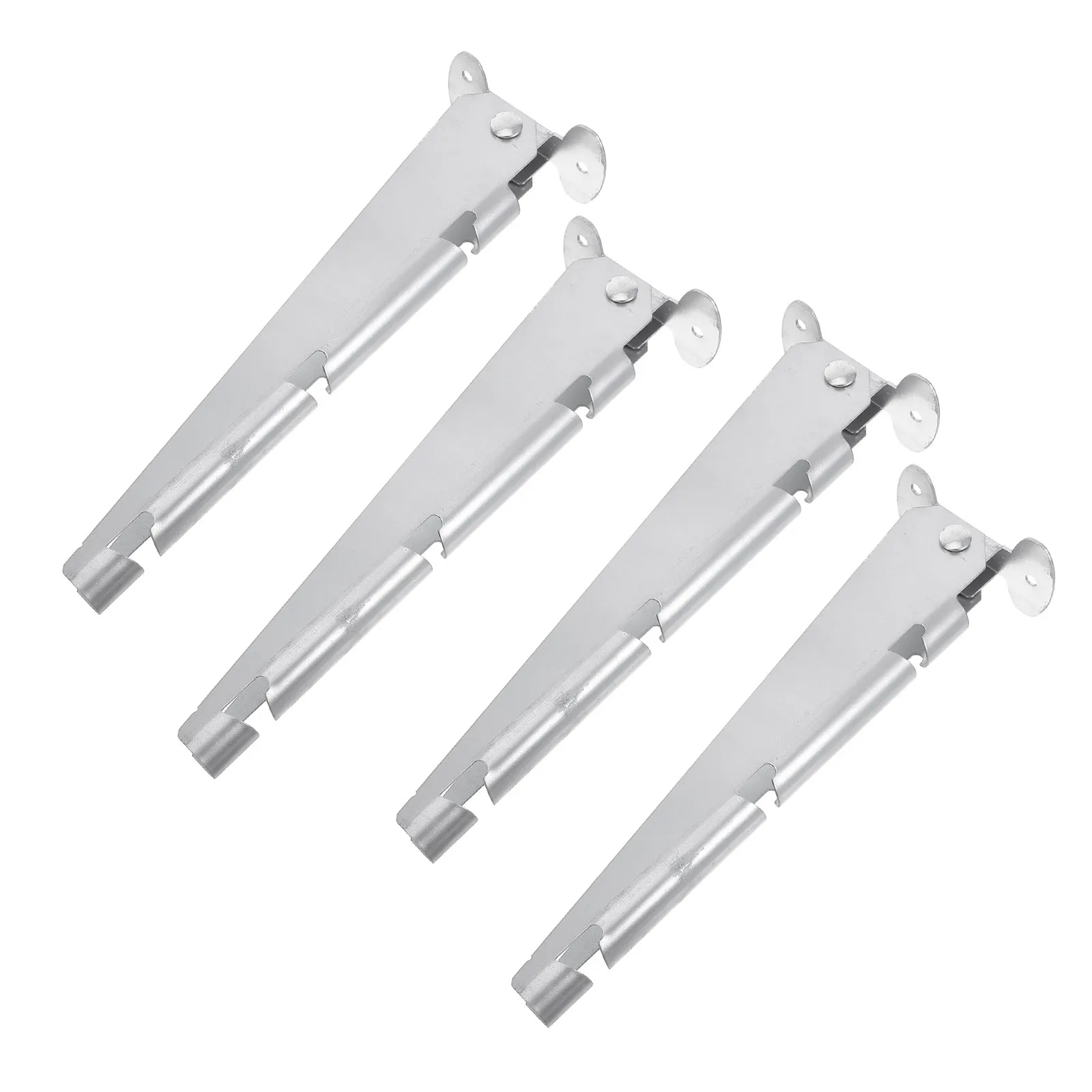 4Pcs Fence Arm Extensions Galvanized Steel Barbed Wire Arm for Chain Link Fence Security Height Extender Privacy Animal Barrier