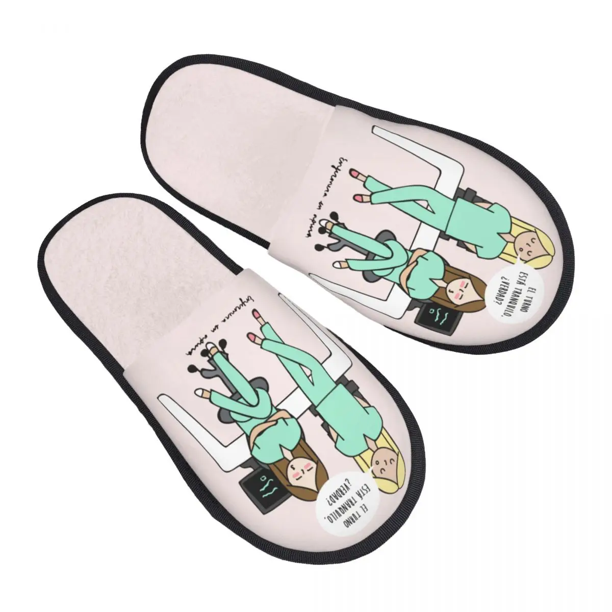 Эстетические тапочки для доктора и медсестры Enfermera, мягкие тапочки из пены с эффектом памяти, женская домашняя обувь для отеля Эстетические тапочки для доктора и медсестры Enfermera, мягкие тапочки из пены с эффектом памяти, женская домашняя обувь для отеля