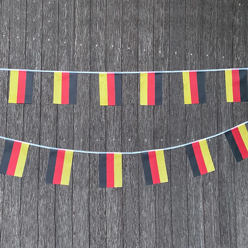 xvggdg   20pcs/set     Germany   bunting flags Pennant String Banner Buntings Festival Party Holiday